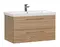 Тумба с раковиной «Cersanit» Lara 80 64138 (Grand 80) подвесная орех, фото №1