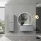 Мебель для ванной подвесная «Black & White» U915.1000 серая/белоснежная, картинка №2