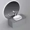 Мебель для ванной подвесная «Black & White» U915.1000 серая/белоснежная, изображение №4