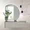 Мебель для ванной подвесная «Black & White» U915.1400L серая/белоснежная, картинка №2