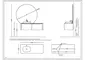 Мебель для ванной подвесная «Black & White» U915.1400L серая/белоснежная, изображение №8