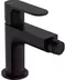 Смеситель для биде «Hansgrohe» Rebris S 72212000 с донным клапаном чёрный матовый, фото №1