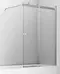 Шторка на ванну стеклянная «Ambassador» Bath Screens 16041117 90/140 прозрачная/хром универсальная, фото №1