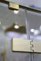 Душевой угол-ограждение «Cezares» BELLAGIO-AH-1-100/80-C-BORO 100/80 прозрачный/брашированное золото прямоугольный без поддона универсальный, фото №5