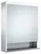 Зеркальный шкаф «Keuco» Royal Lumos 65 с подсветкой серебристый/белый правый, фото №1