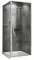 Душевой угол-ограждение «Abber» Sonnenstrand AG04060-S100 60/100 прямоугольный прозрачный/хром без поддона универсальный, фото №1