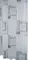 Штора для ванной «Ridder» Font 303120 180/200 серая полупрозрачная, фото №1