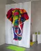 Штора для ванной «Ridder» Elephant 4108300 180/200 мультиколор, картинка №2