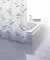 Штора для ванной «Ridder» Helgoland 46363 180/200 белая/синяя, фотография №3