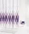 Штора для ванной «Ridder» Boho 46940 180/200 белая/фиолетовая, картинка №2
