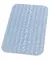 Противоскользящий коврик в ванну «Ridder» Loup 609103 70/38 ПВХ голубой, фото №1