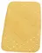Противоскользящий коврик в ванну «Ridder» Plattfuss 67084 72/38 каучук жёлтый, фото №1
