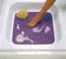 Противоскользящий коврик в ванну «Ridder» Plattfuss 67293 54/54 каучук фиолетовый, картинка №2