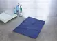 Коврик для ванной «Ridder» Soft 7052303 85/55 микрофибра синий, фотография №3