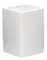 Стакан для зубных щёток «Ridder» Cube 2135101 на стол белый, фото №1