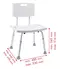 Табурет «Ridder» А00602101 напольный белый/хром, изображение №4 Табурет «Ridder» А00602101 напольный белый/хром, изображение №4