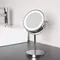 Косметическое зеркало «Ridder» Daisy О3111000 на стол 1х/3х-увеличение хром, картинка №2