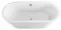 Ванна акриловая «Art&Max» AM-FORLI 170/80 с каркасом с сифоном белая, изображение №4