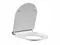 Сиденье для унитаза «GSI» MS86CSN11 ультратонкое дюропласт с микролифтом белое, фото №1