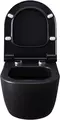 Сиденье для унитаза «Allen Brau» Priority 4.31004.31 дюропласт с микролифтом черное матовое, изображение №4