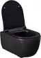 Сиденье для унитаза «Allen Brau» Priority 4.31004.31 дюропласт с микролифтом черное матовое, фотография №7