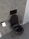 Сиденье для унитаза «Allen Brau» Priority 4.31004.31 дюропласт с микролифтом черное матовое, изображение №8