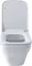 Подвесной унитаз безободковый «Allen Brau» Infinity 4.21011.20/4.21013.20 белый с сиденьем дюропласт с микролифтом белое, фотография №7