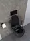 Подвесной унитаз безободковый «Allen Brau» Priority 4.31002.31/4.31004.31 черный матовый с сиденьем дюропласт с микролифтом чёрное, изображение №8