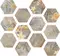 Напольная плитка «ITT Ceramic» Hibiscus Hexa Matt. 26,7x23,2 00000016253 oxide, картинка №2