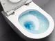 Подвесной унитаз безободковый «GSI» Kube X Swirlflush 941511/MS86CSN11 белый с сиденьем дюропласт с микролифтом белое, картинка №2