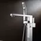 Напольный смеситель для ванны «Vincea» Desire VTF-101CH хром, изображение №4