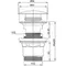 Донный клапан для раковины «Vincea» DPU-1B01MB с механизмом Клик-Клак чёрный матовый, картинка №2