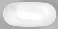 Ванна из искусственного камня «Whitecross» Onyx D 160/75 белая глянцевая, картинка №2