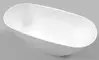 Ванна из искусственного камня «Whitecross» Onyx X 160/75 с сифоном белая глянцевая, фото №1