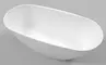 Ванна из искусственного камня «Whitecross» Onyx X 160/75 с сифоном белая матовая, фото №1