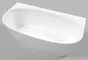 Ванна из искусственного камня «Whitecross» Pearl A 155/80 белая глянцевая, фото №1