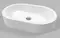 Раковина «Whitecross» Malachite A 55/35 искусственный камень белая матовая, фото №1