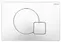 Кнопка смыва «Black & White» WPI-09523 пластик Bright Chrome 09523, фото №1