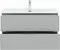 Тумба с раковиной «Aquanet» Алвита new 90 с ящиками (Flat 90/46) подвесная серый матовый, фотография №7