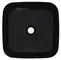 Раковина «AQUAme» AQM5011MB 39/39 фарфоровая черная матовая, изображение №4