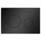 Комплект инсталляция с унитазом, крышкой и кнопкой смыва «AQUAme» AQM2002302MB/TECEprofil безободковый черный, изображение №4