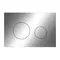 Комплект инсталляция с унитазом, крышкой и кнопкой смыва «AQUAme» AQM2006302/TECEprofil безободковый белый, изображение №4