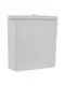 Унитаз компакт безободковый «AQUAme» AQM1005-1102 белый с сиденьем дюропласт с микролифтом белое, фото №5