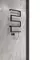 Электрический полотенцесушитель «Indigo» Sparta DGS80-50BRRt 50/83 чёрный муар правый, изображение №4