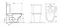 Унитаз компакт безободковый «Azario» Fretta round AZ1217/AZ1216G смывной механизм Geberit белый с сиденьем дюропласт с микролифтом белое, фотография №3