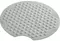 Противоскользящий коврик в ванну «Ridder» Tecno 68207 55/55 каучук серый, фото №1