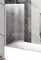 Шторка на ванну стеклянная «Belbagno» UNO-V-1-90/150-CH-CR Шиншилла/хром универсальная, фото №1