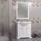 Мебель для ванной из массива «Opadiris» Риспекто 80 белая, фото №1