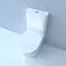Унитаз компакт безободковый «Esbano» Fortex-N ESUNFORTW белый с сиденьем дюропласт с микролифтом белое, фотография №3
