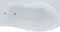 Ванна акриловая «Aquanet» Borneo 170/90 с экраном с каркасом без сифона белая правая, картинка №2
